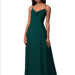 NWT Pine Bridesmaid Dress